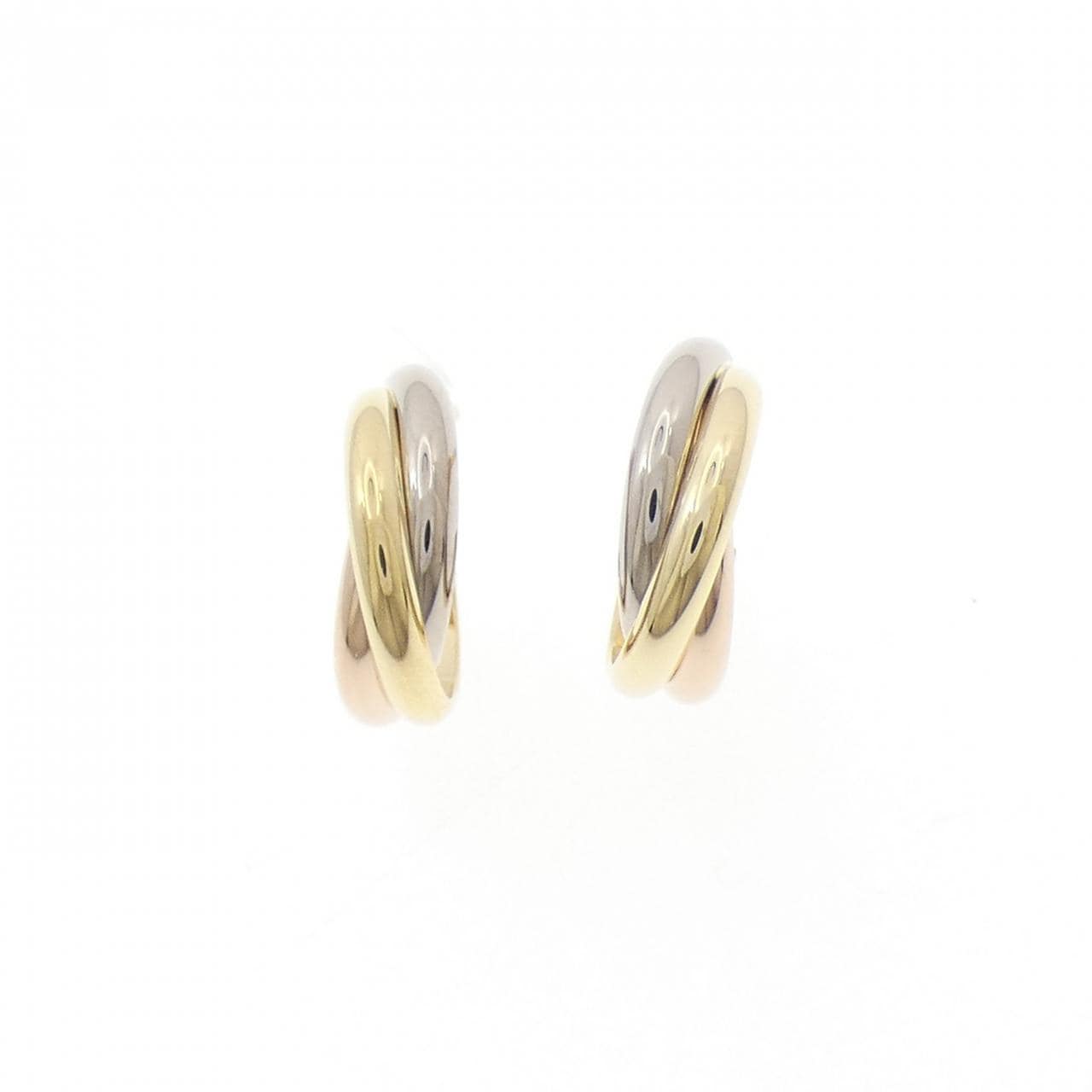 Cartier Trinity小号耳环