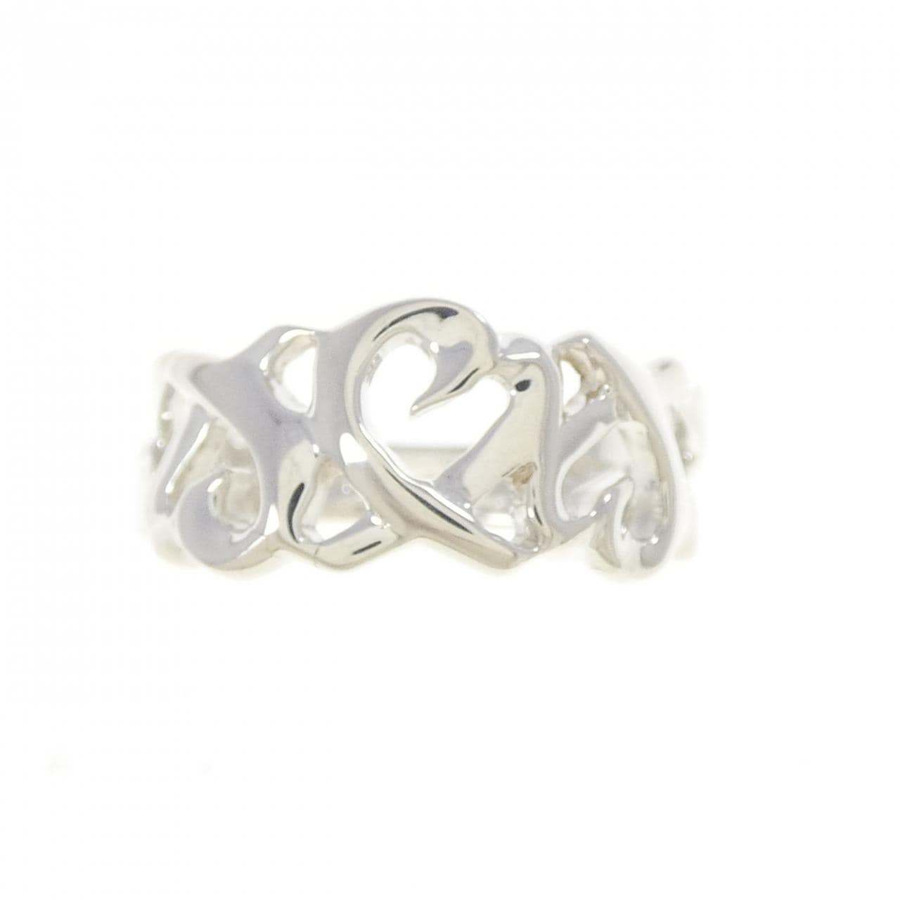 ティファニー トリプルラビングハート リング