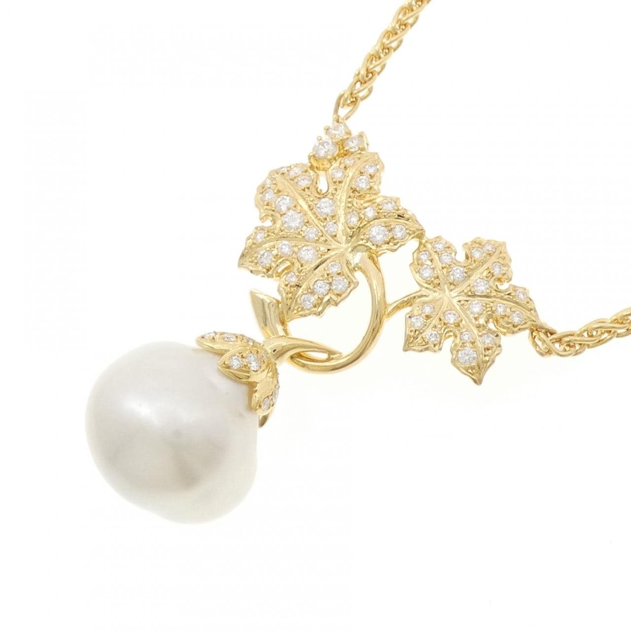 ミキモト 白蝶パール ネックレス