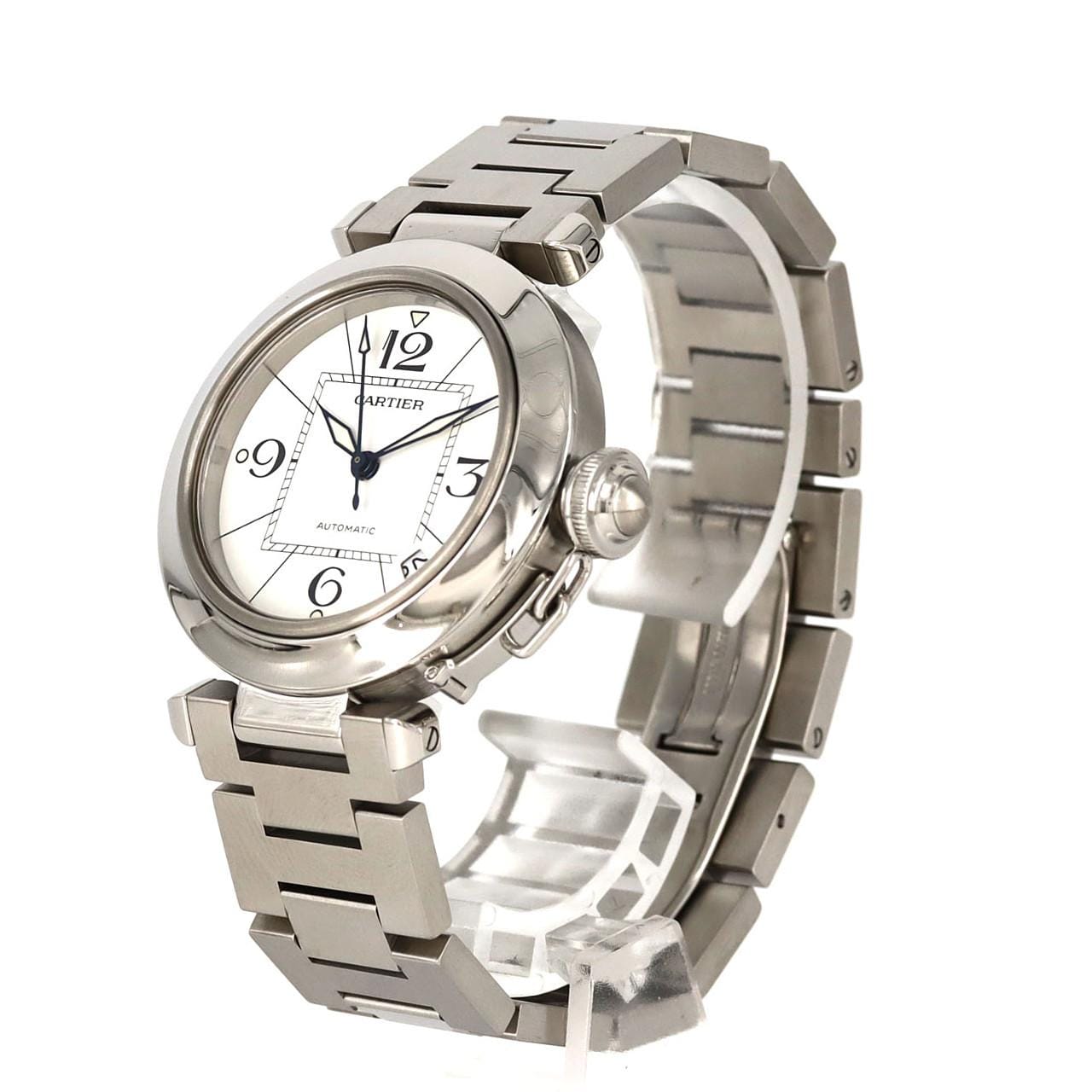 カルティエ パシャC W31074M7 SS 自動巻