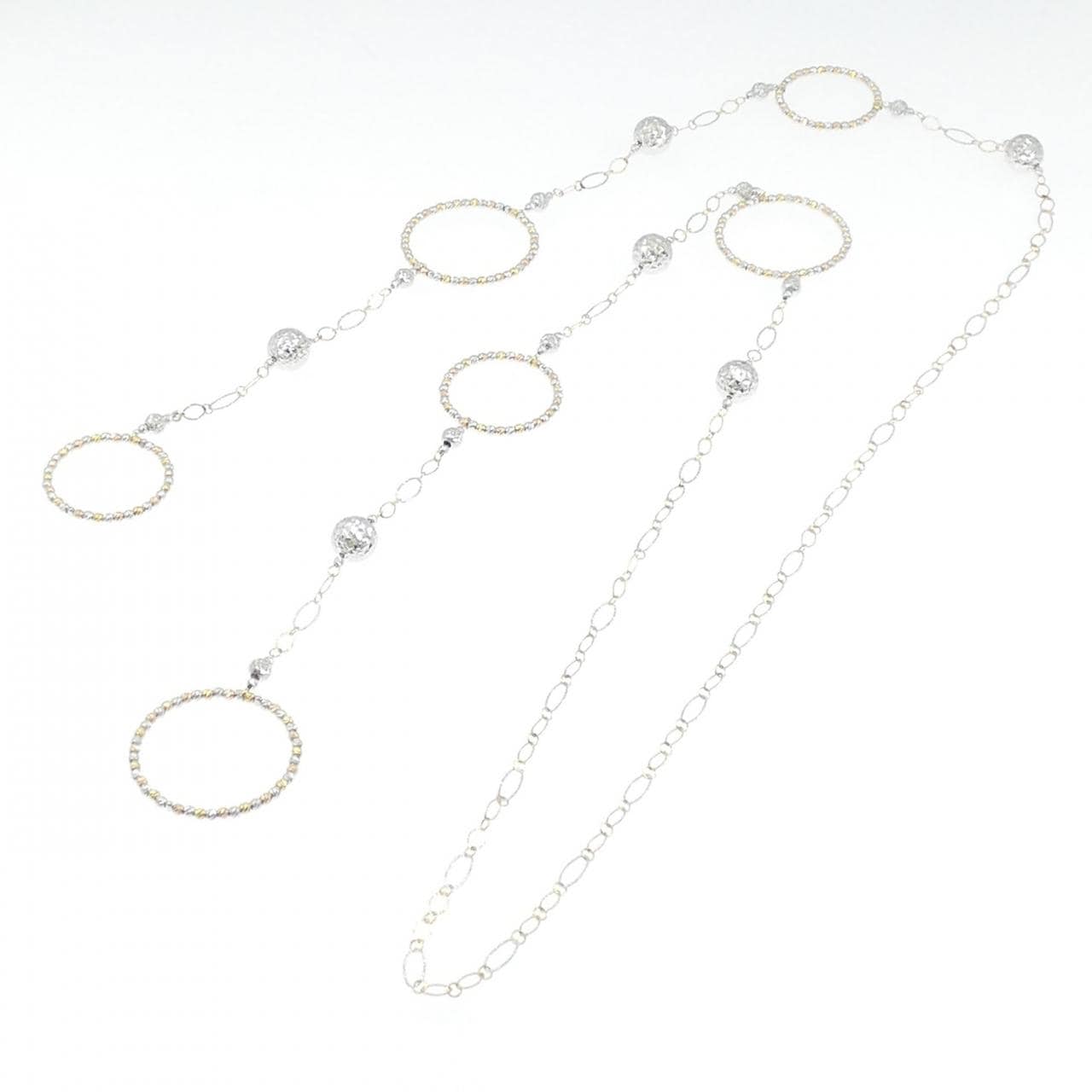 K18YG/K18WG ネックレス