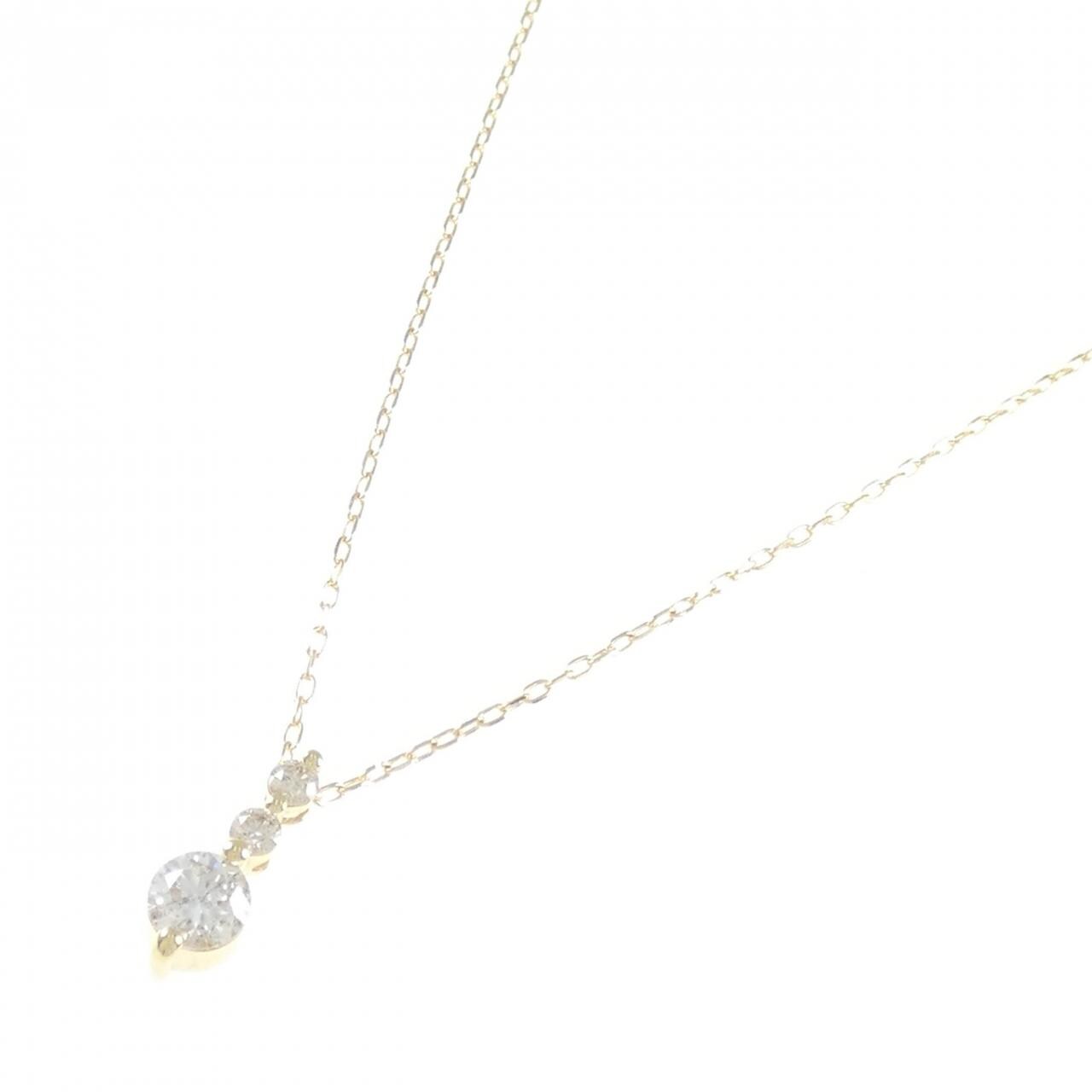 K18YG ダイヤモンド ネックレス 0.50CT