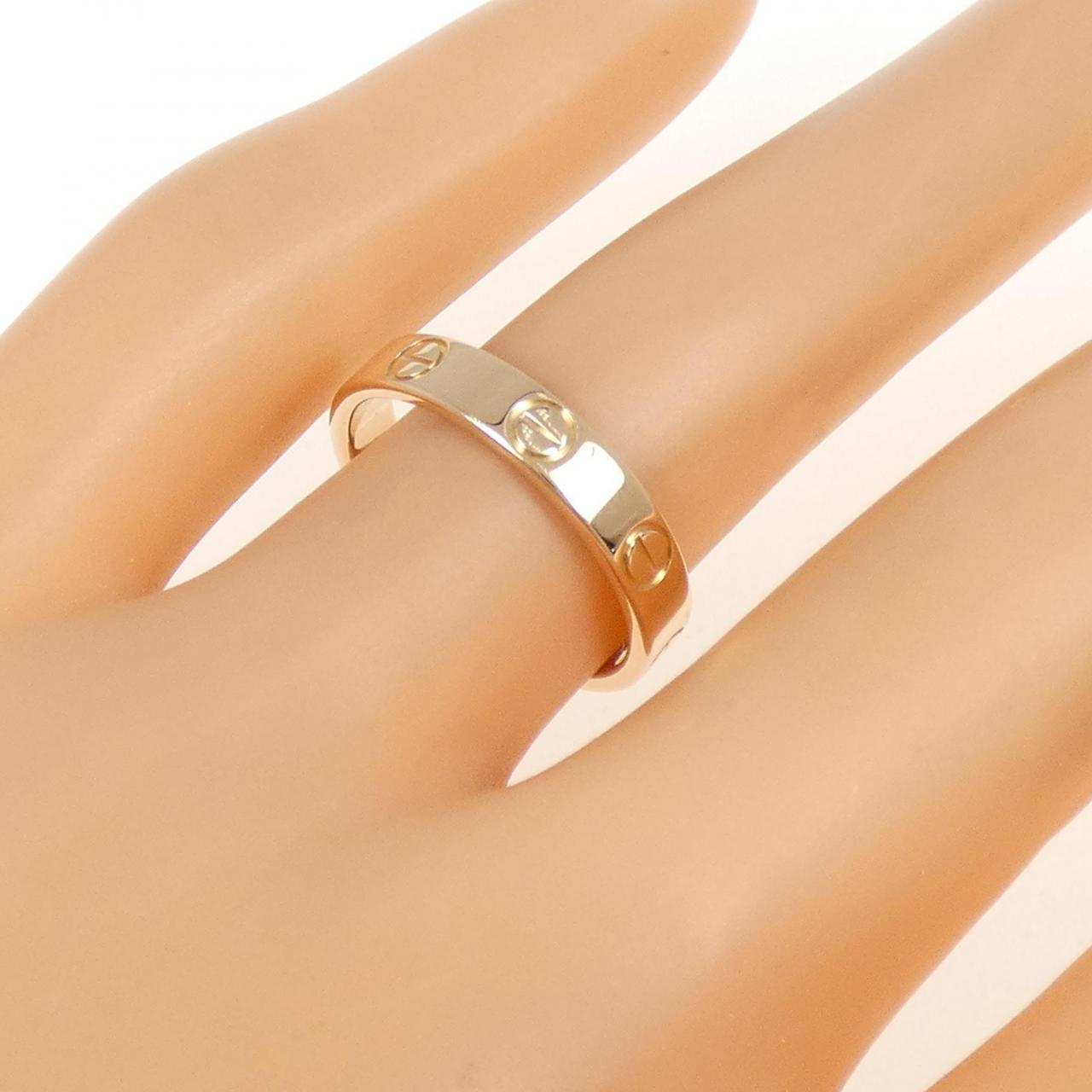 カルティエ ミニラブ リング