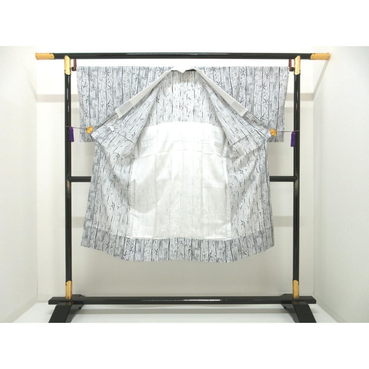 【未使用品】長襦袢　単衣　友禅加工
