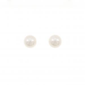 K14WG アコヤパール ピアス 7.8mm
