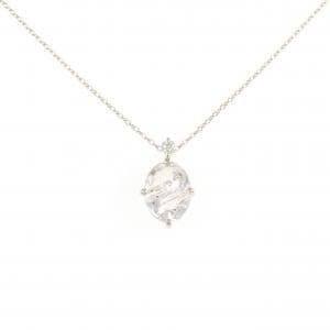K18PG クオーツ ネックレス 1.32CT
