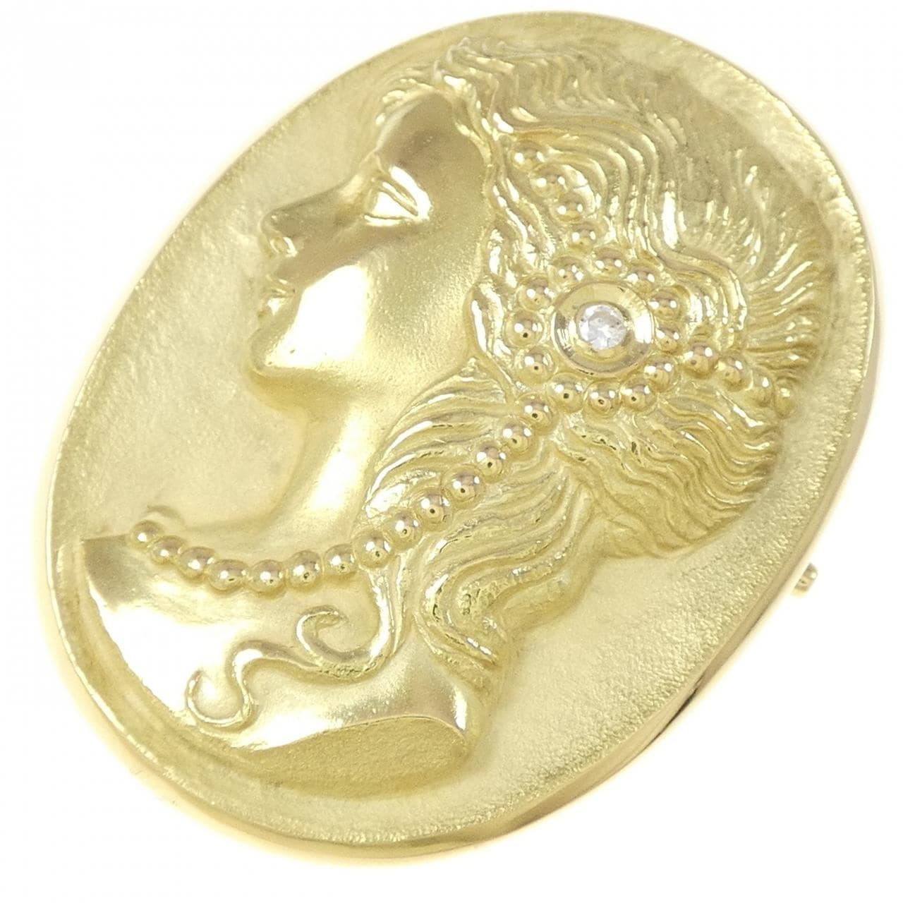 MIKIMOTO鑽石胸針 0.02CT