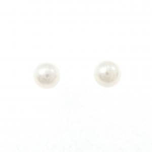 K14WG アコヤパール ピアス 6.7mm