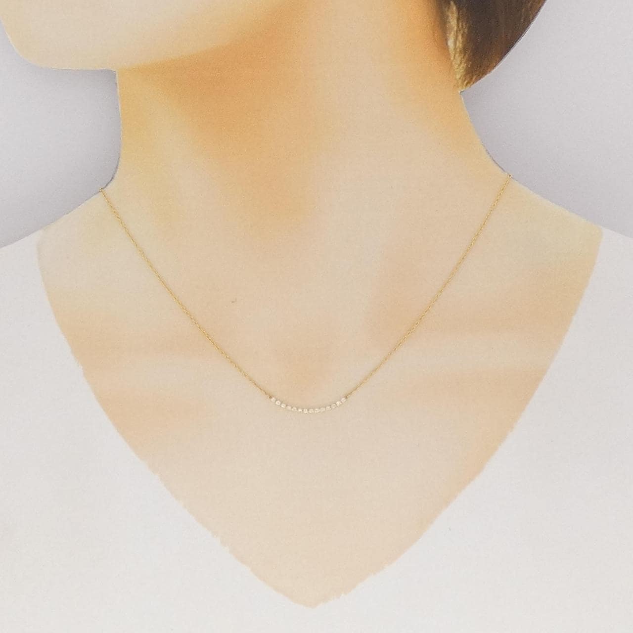 アーカー ダイヤモンド ネックレス 0.10CT