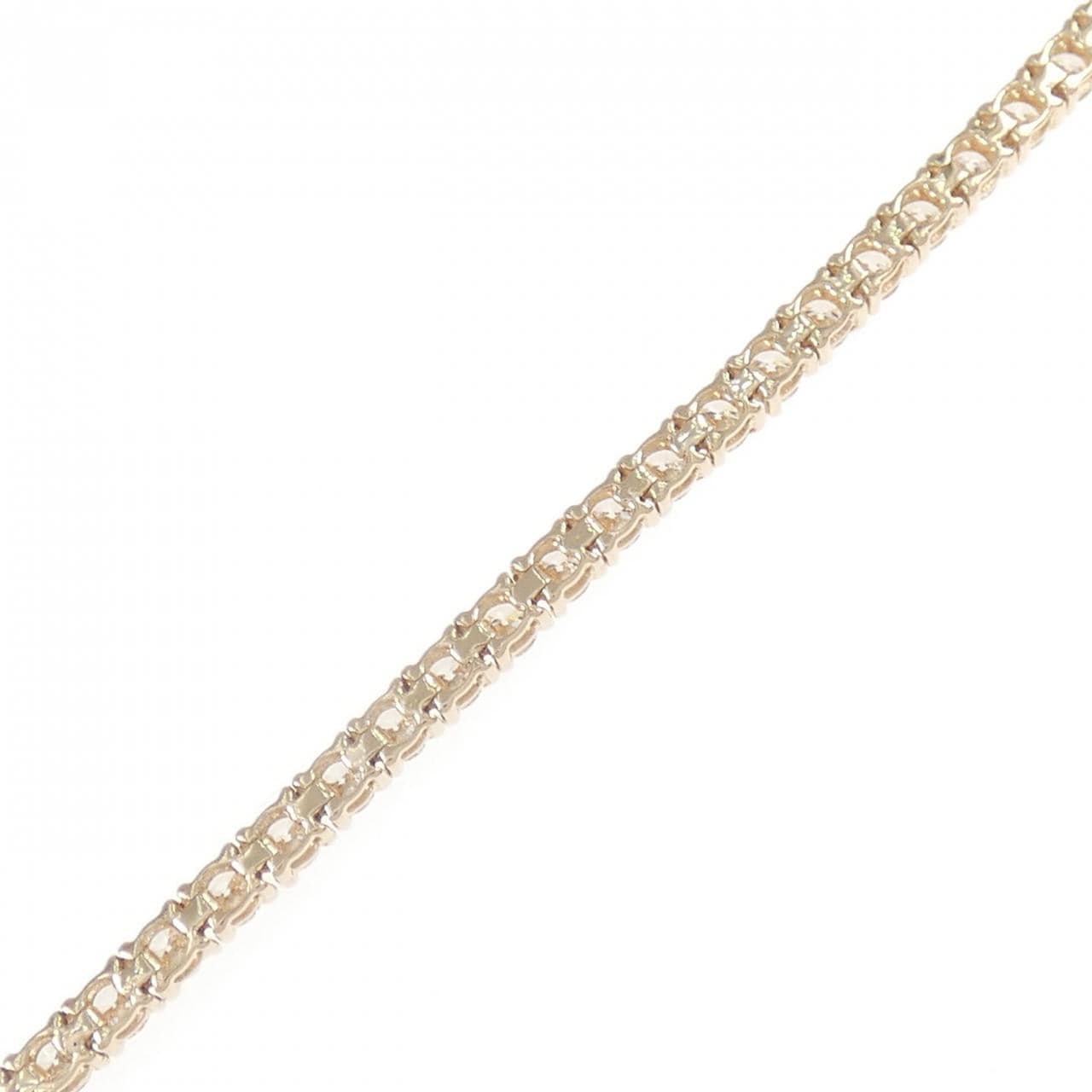 K18PG ダイヤモンド ブレスレット 3.00CT