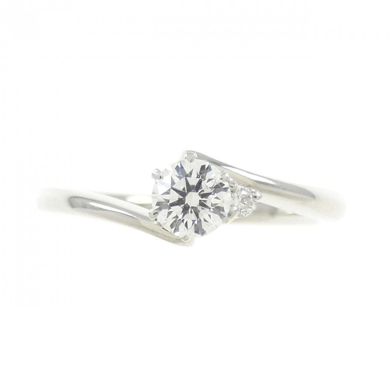 PT900 ダイヤモンド リング 0.255CT E VS2 VG