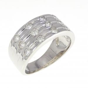 PT950 ダイヤモンド リング 0.50CT