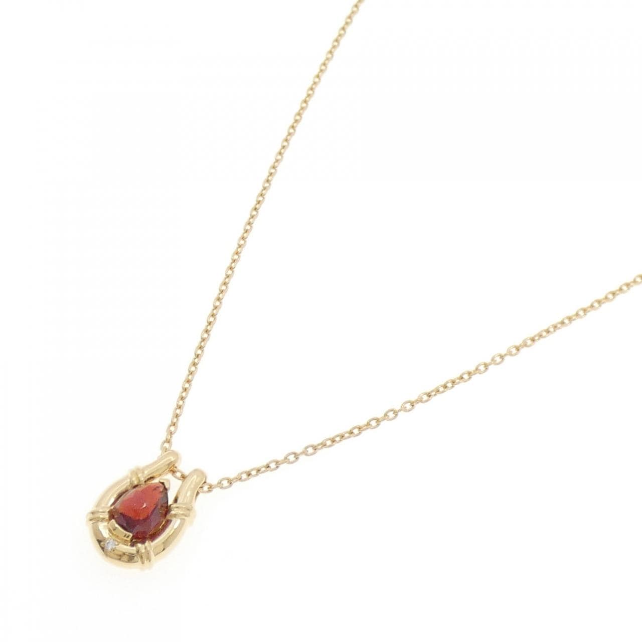 ポーラ ガーネット ネックレス 1.68CT