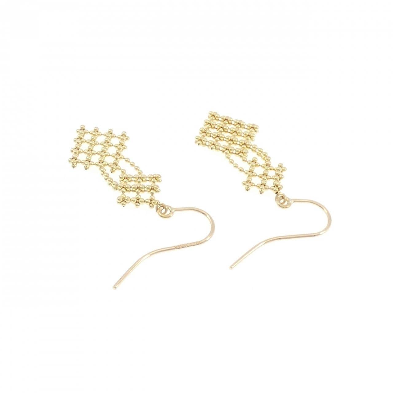 ティファニー フリンジ トライアングル ピアス