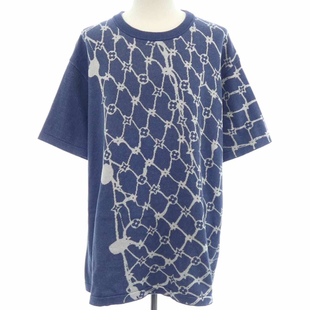 ルイヴィトン LOUIS VUITTON コットンショートスリーブクルーネック HRN16WAUR ニット