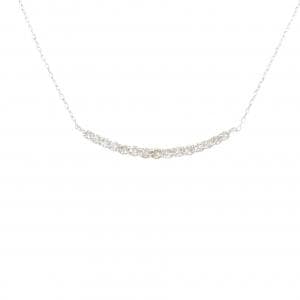 K18WG ダイヤモンド ネックレス 0.50CT