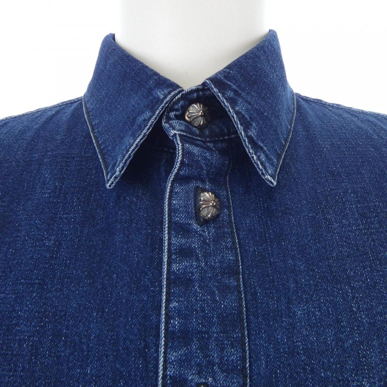 CHROME HEARTS宽松长袖衬衫 V3J FBRC 2211-304-4872