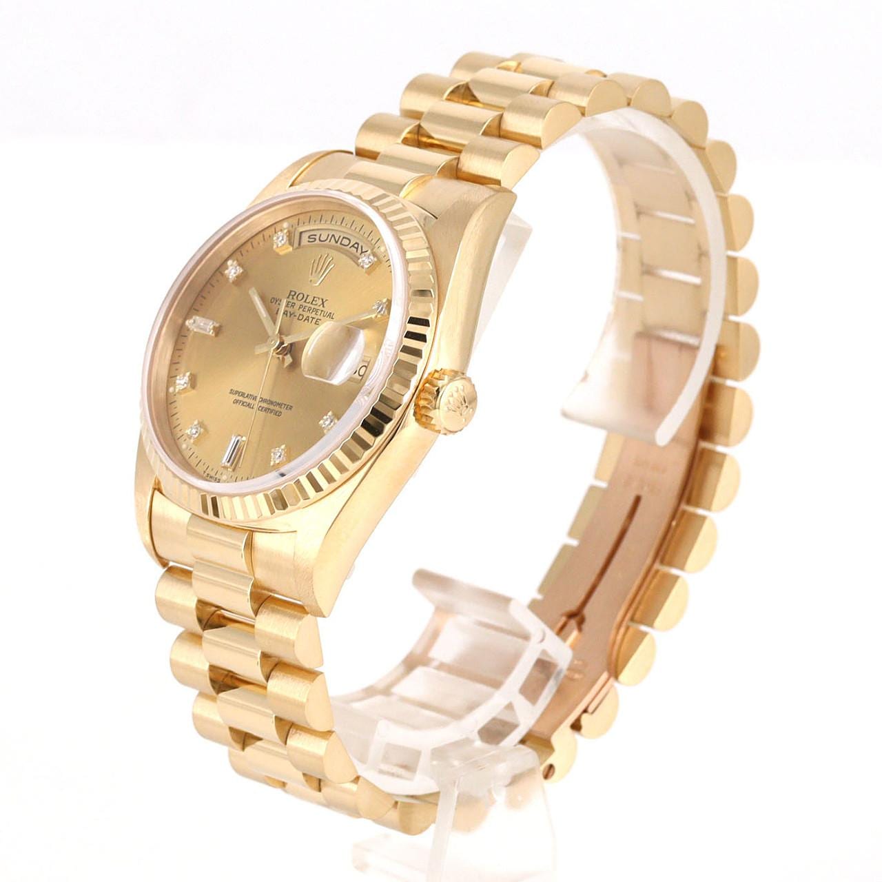 ロレックス デイデイト 18238A. YG 自動巻 W番