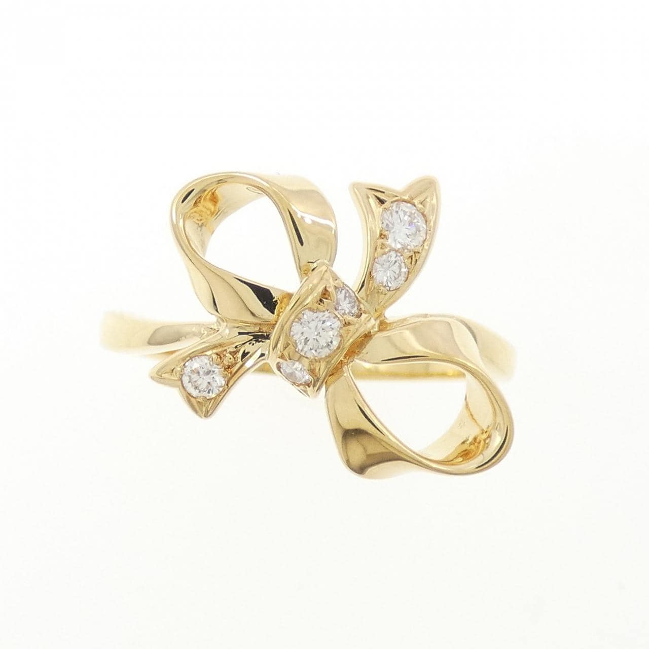 ミキモト ダイヤモンド リング 0.11CT