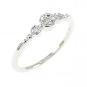 K10WG ダイヤモンド リング 0.05CT