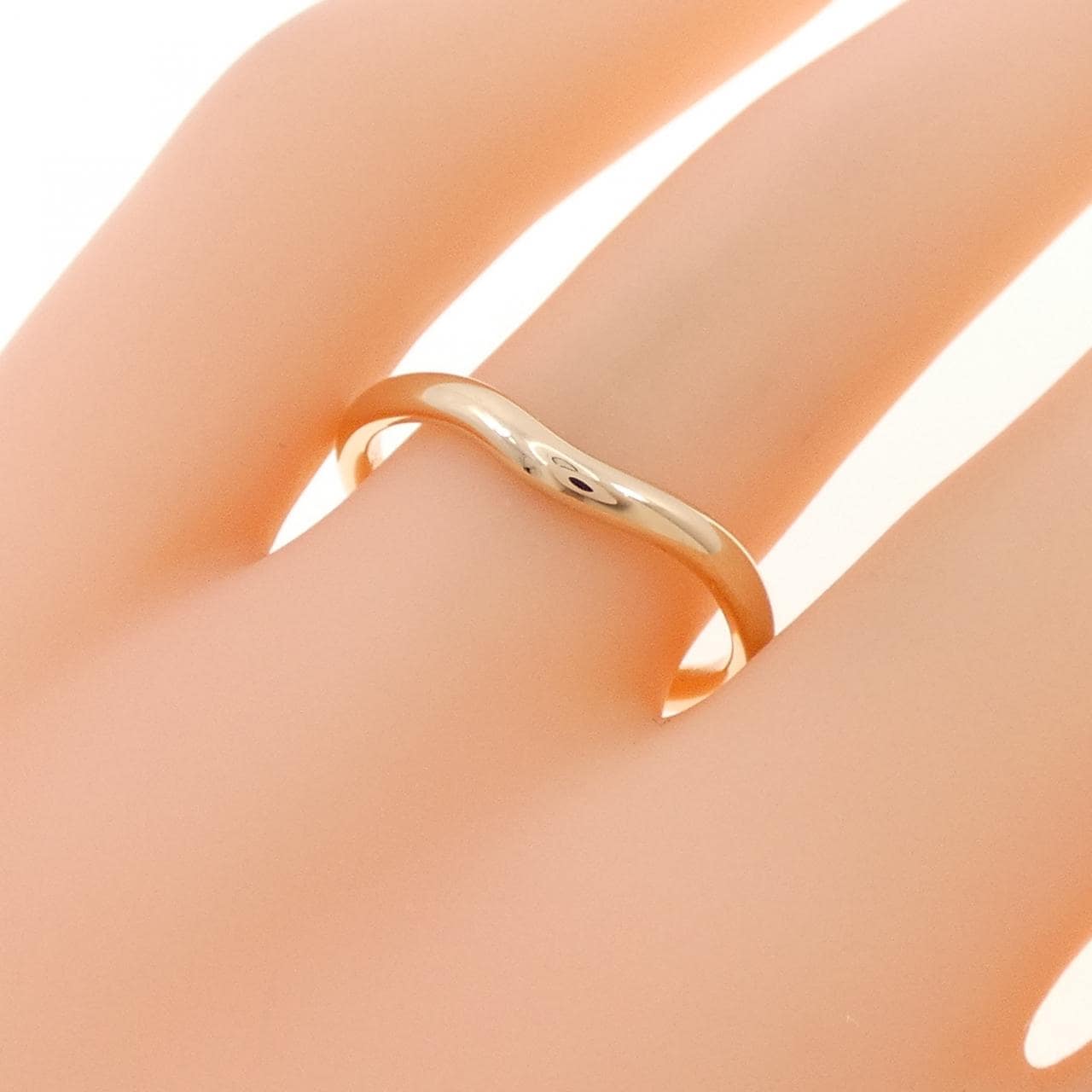 ティファニー カーブド リング