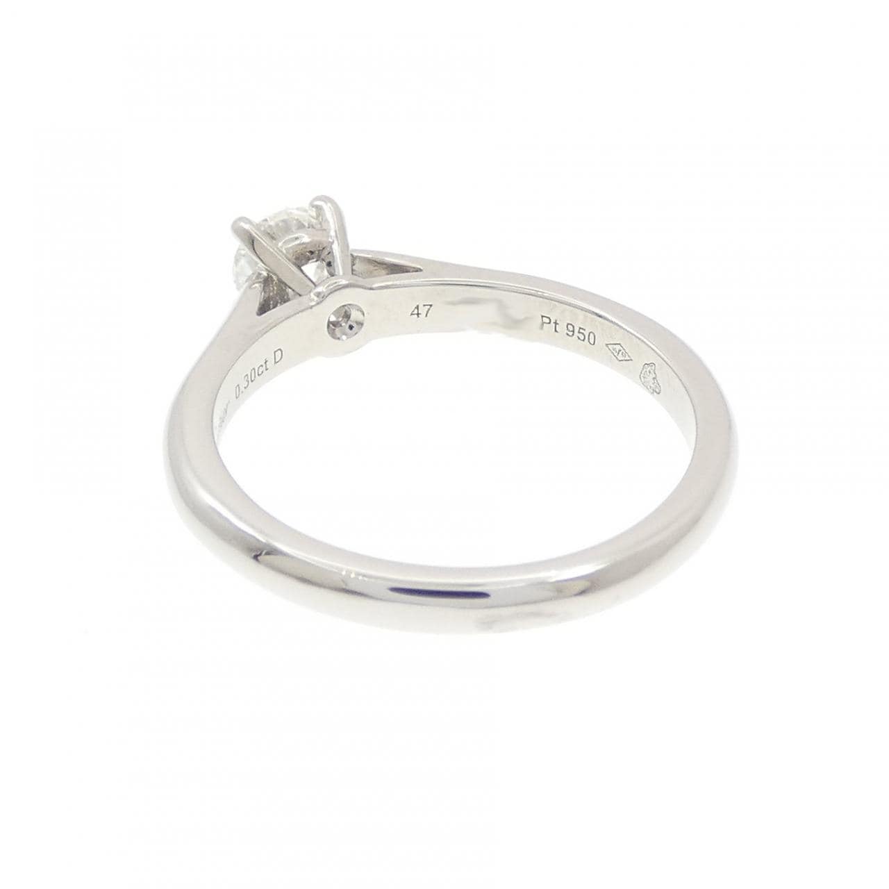 カルティエ 1895 ソリテール リング 0.30CT