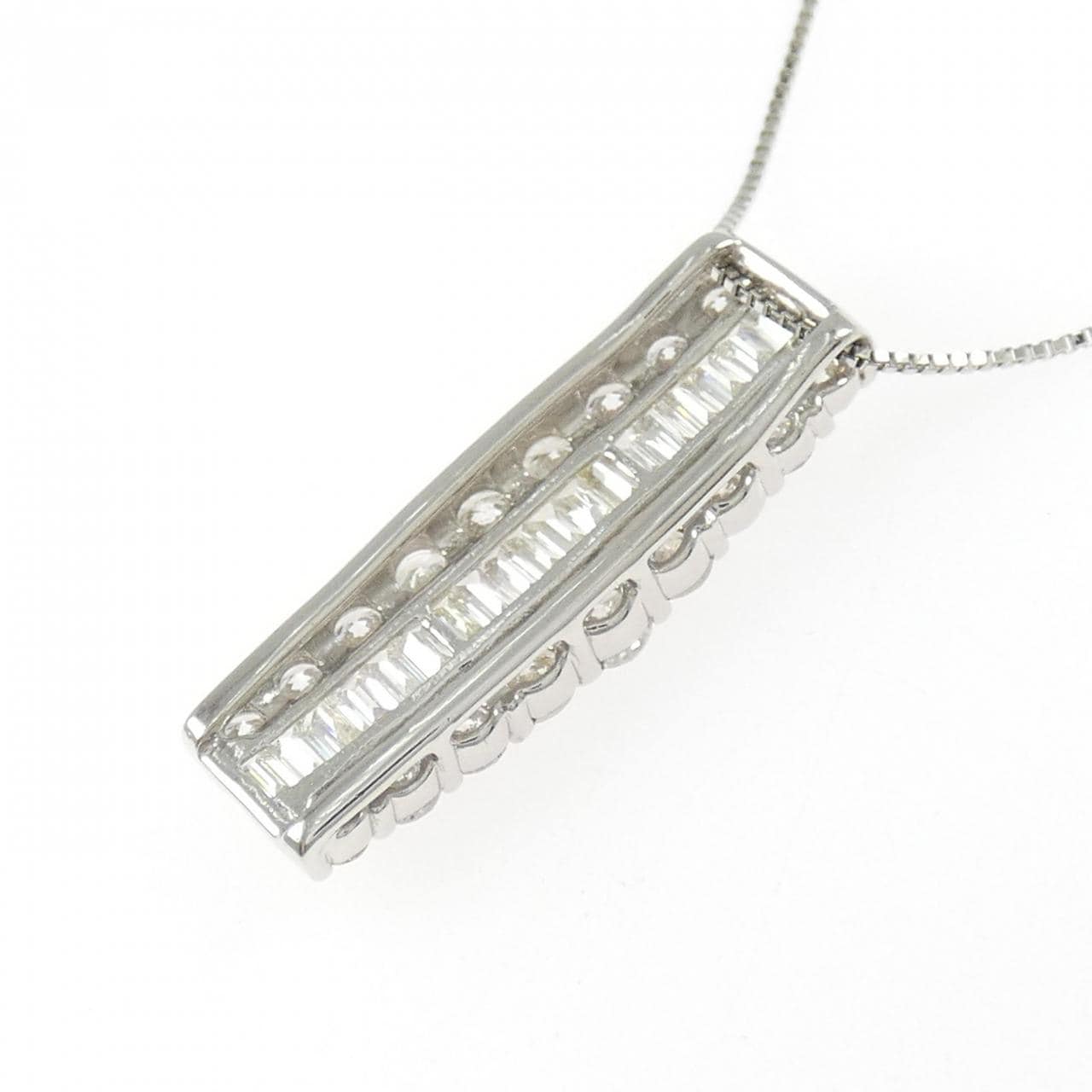 PT900/PT850 ダイヤモンド ネックレス 2.00CT