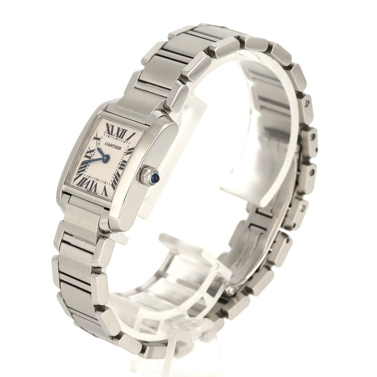 カルティエ タンクフランセーズSM W51008Q3 SS クォーツ