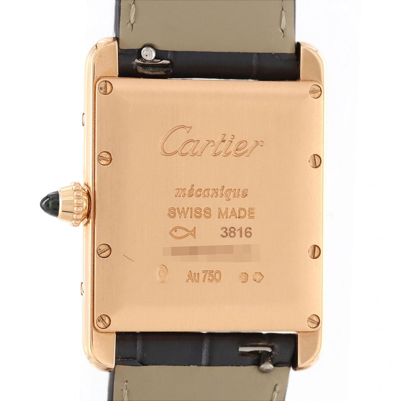 カルティエ タンクルイカルティエ LM PG WGTA0092 PG･RG 手巻