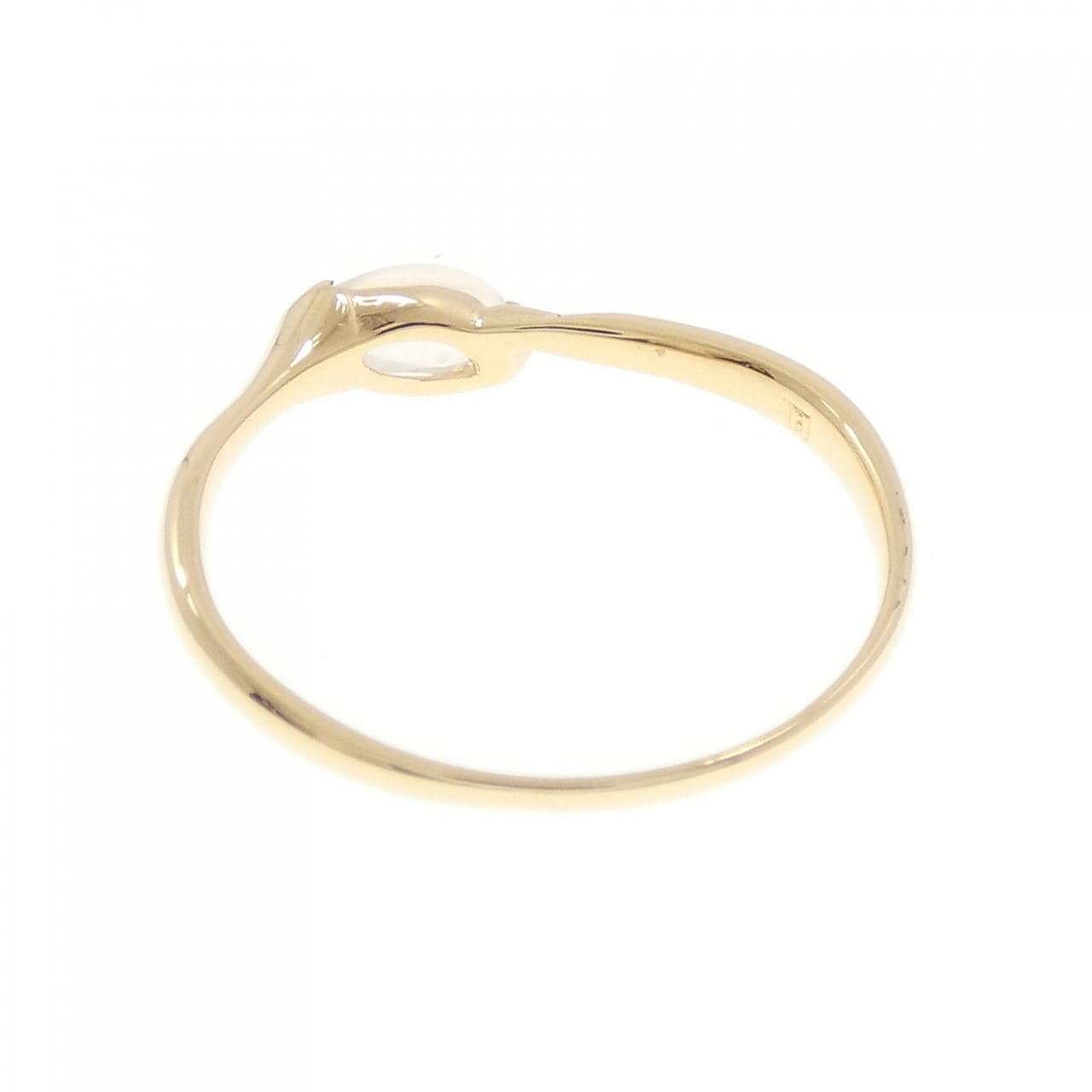 K18YG ムーンストーン リング