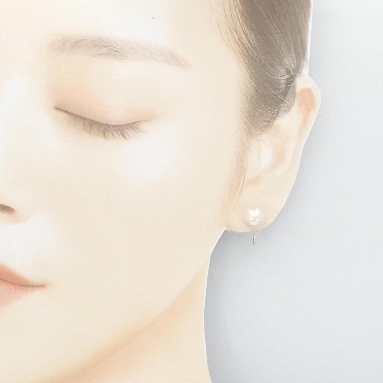 MIKIMOTO Akoya珍珠耳夹8.5 毫米