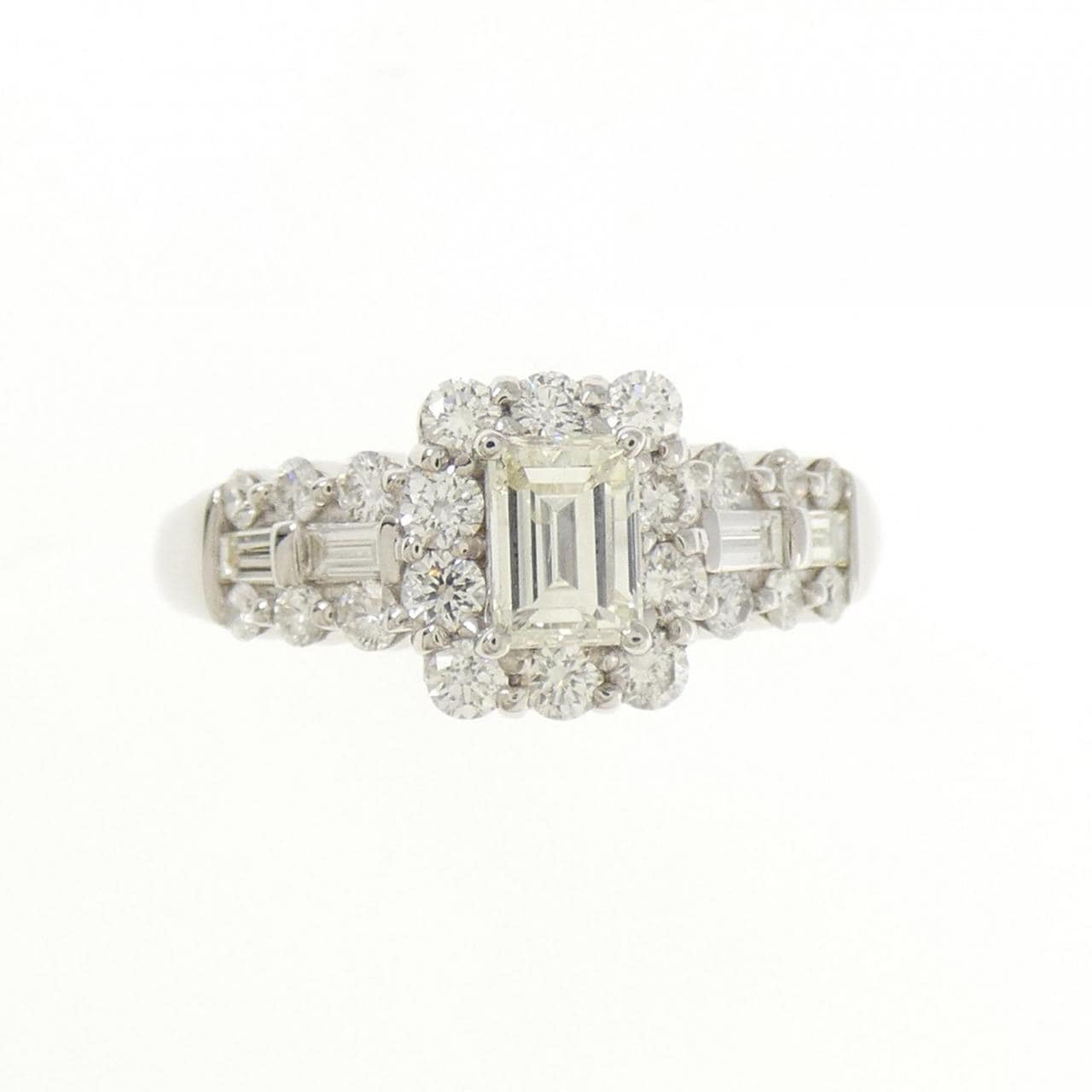 K18WG ダイヤモンド リング 0.39CT