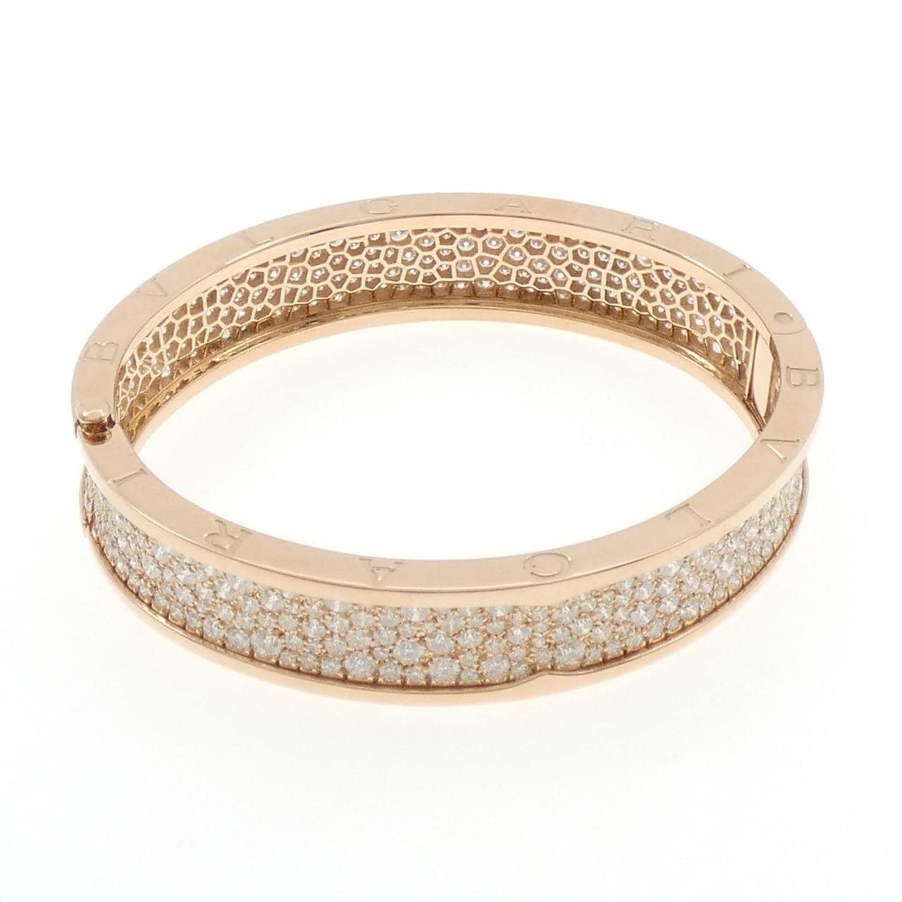 ブルガリ B.zero1 パヴェバングル･PG