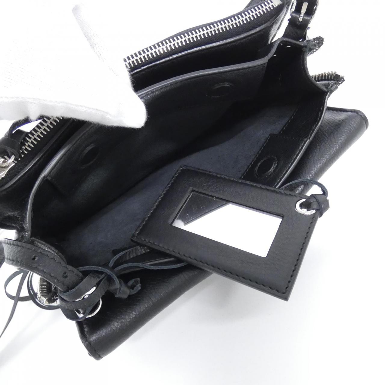 バレンシアガ PAPIER TRIPLE XS ZIP AROUND 398815 DLQ0N ショルダーバッグ