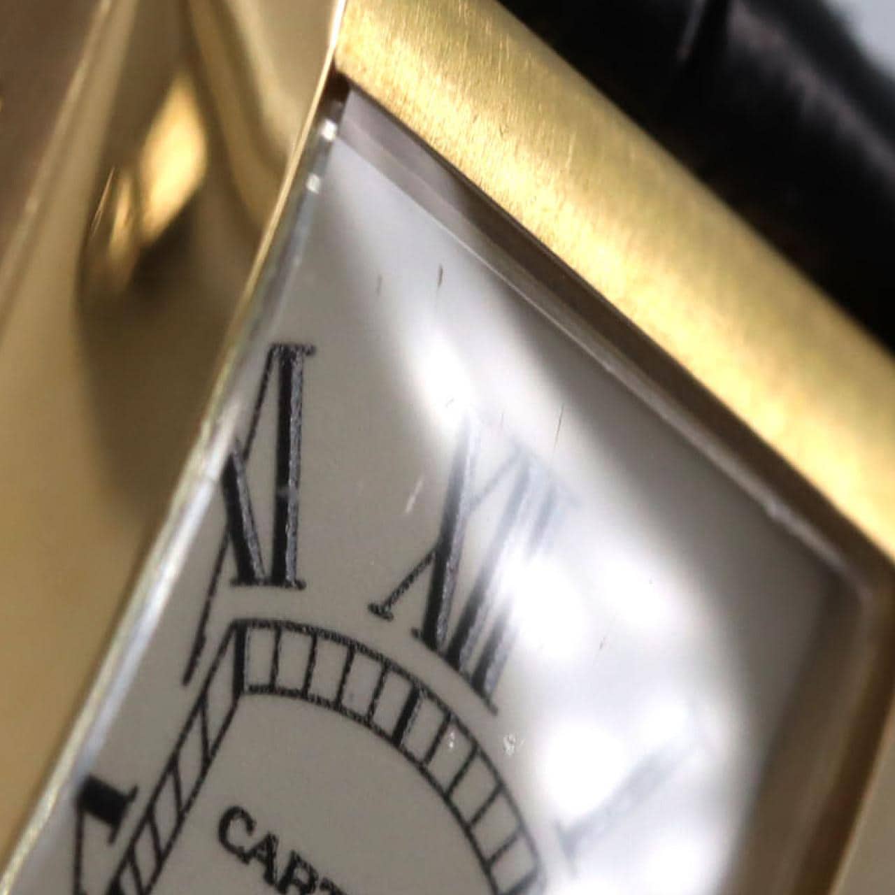 カルティエ タンクアメリカンSM YG W2601556 YG クォーツ