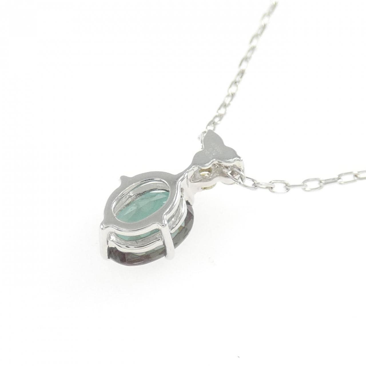 K18WG アンデシン ネックレス 0.76CT