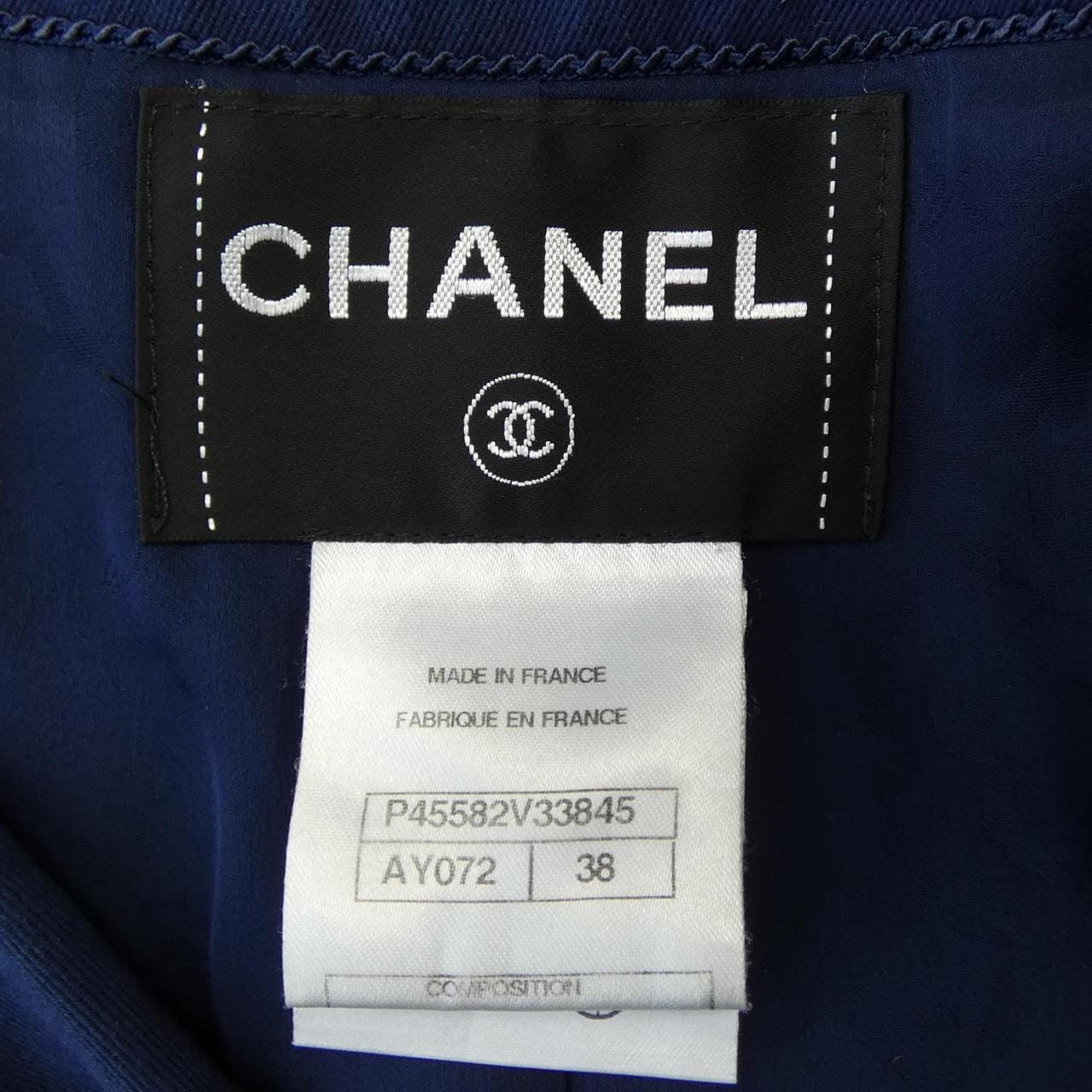 シャネル CHANEL P45582V33845 13P トレンチコート