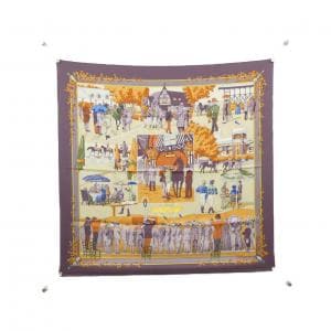 エルメス UN SIECLE DE COURSES A DEAUVILLE カレ スカーフ