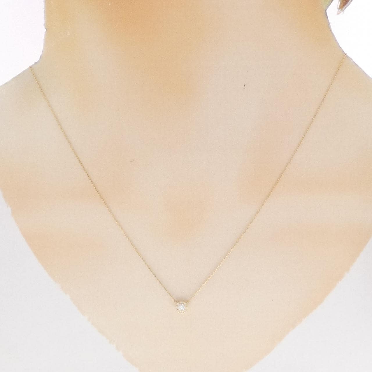 ポンテヴェキオ ダイヤモンド ネックレス 0.08CT