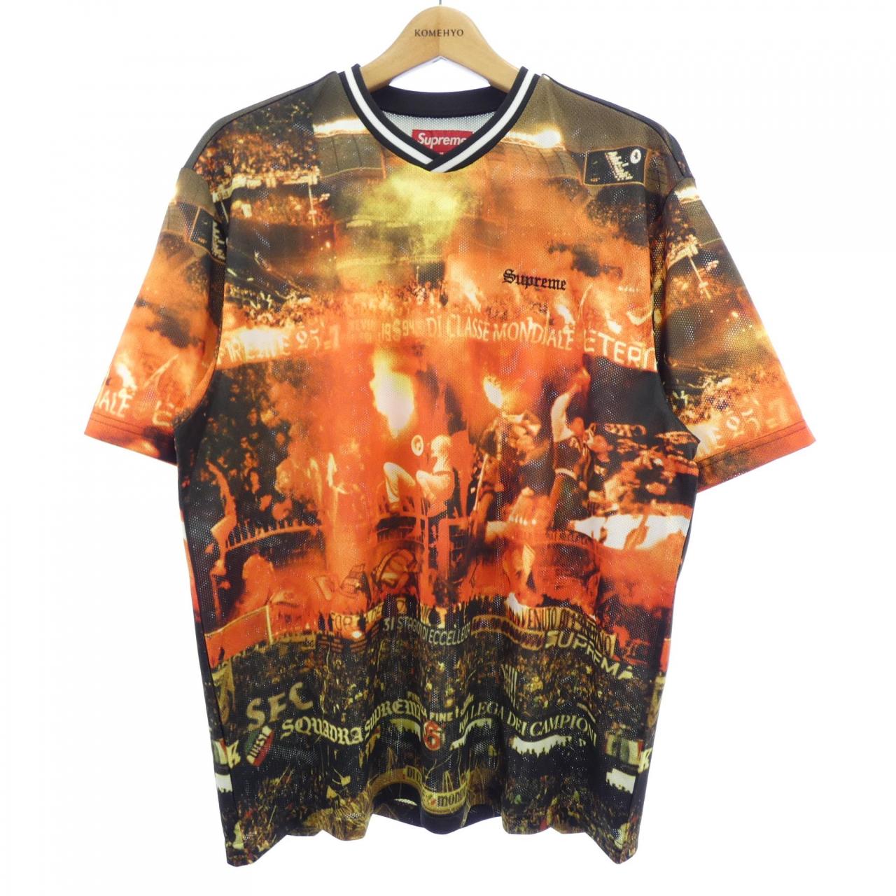 シュプリーム SUPREME Vinci Per Noi Soccer Jers トップス