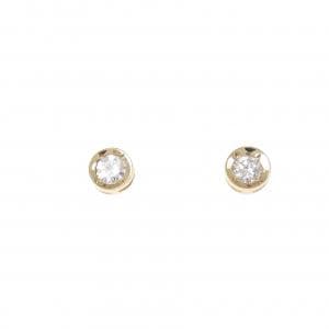 K18YG ダイヤモンド ピアス 0.20CT