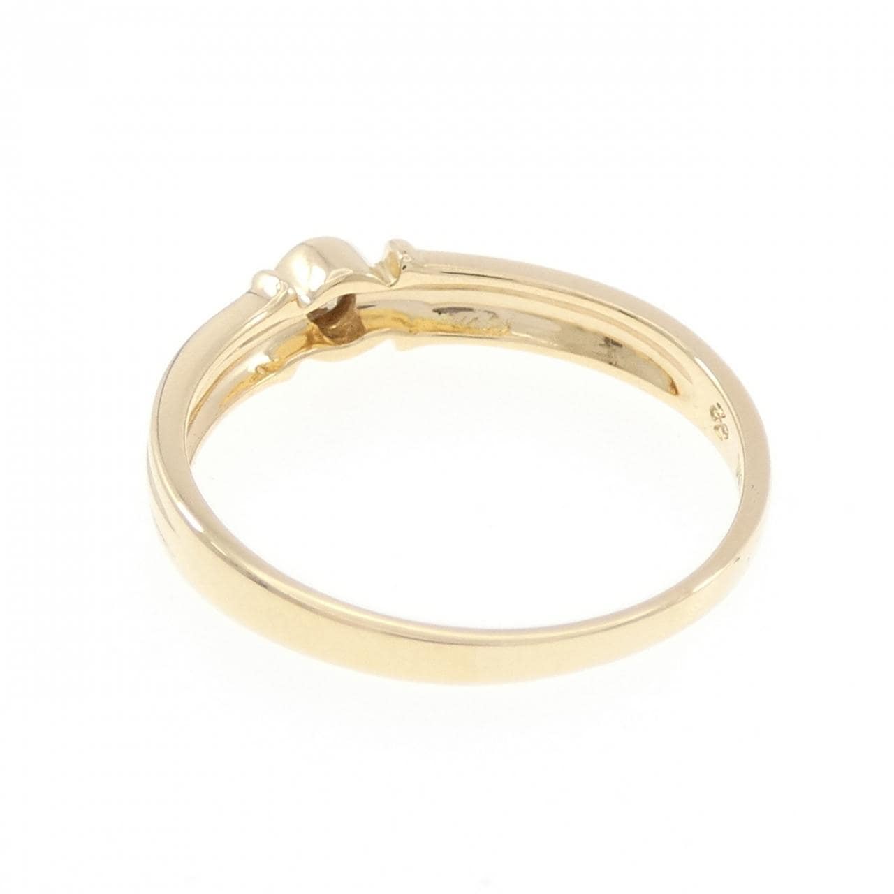 K18YG ダイヤモンド リング 0.09CT