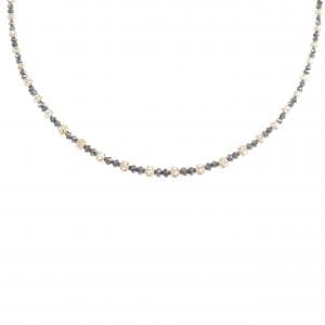 K18PG ダイヤモンド ネックレス 10.00CT