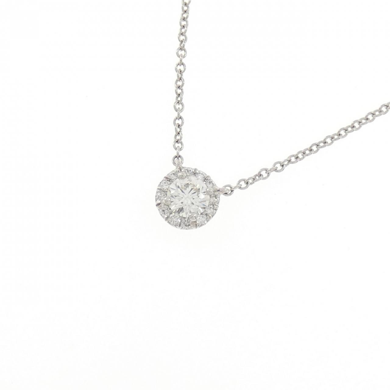 ティファニー ダイヤモンド ネックレス 0.19CT J SI1 3EXT