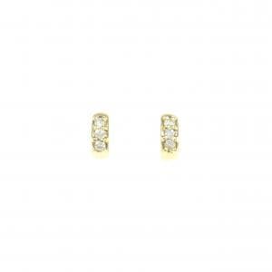 K18YG ダイヤモンド ピアス 0.06CT