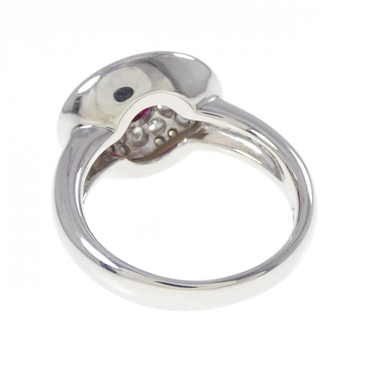 PT900 ルビー リング 0.60CT