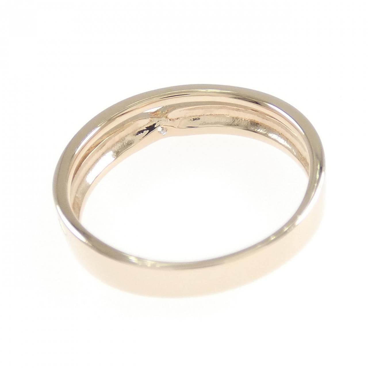 K18PG ダイヤモンド リング 0.05CT