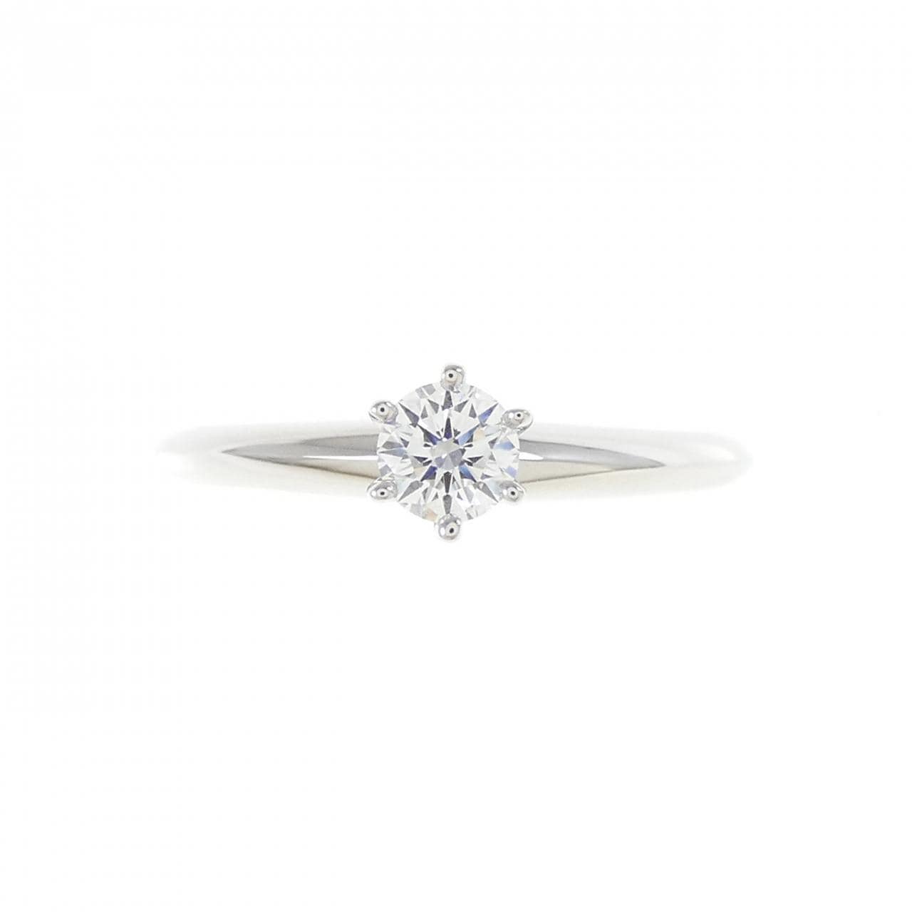 ティファニー クラシックソリティア リング 0.23CT E VS1 EXT