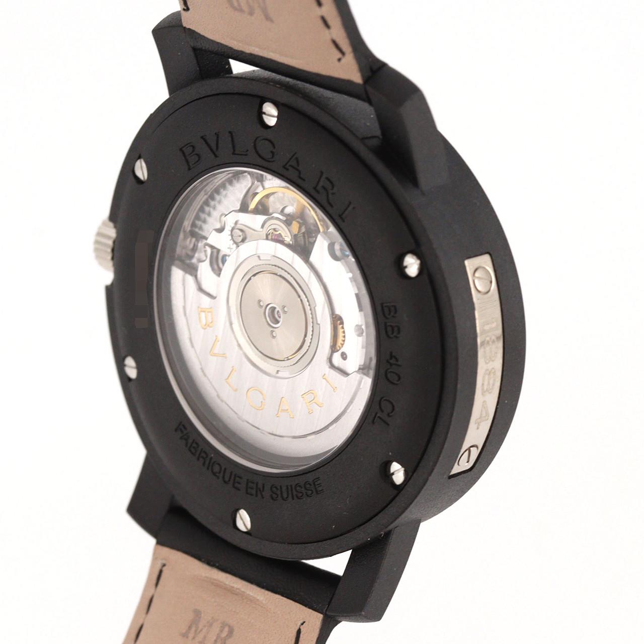 ブルガリ ブルガリブルガリカーボンゴールド BB40CL/BBW40CGLD カーボン 自動巻