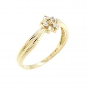 K18YG ダイヤモンド リング 0.05CT